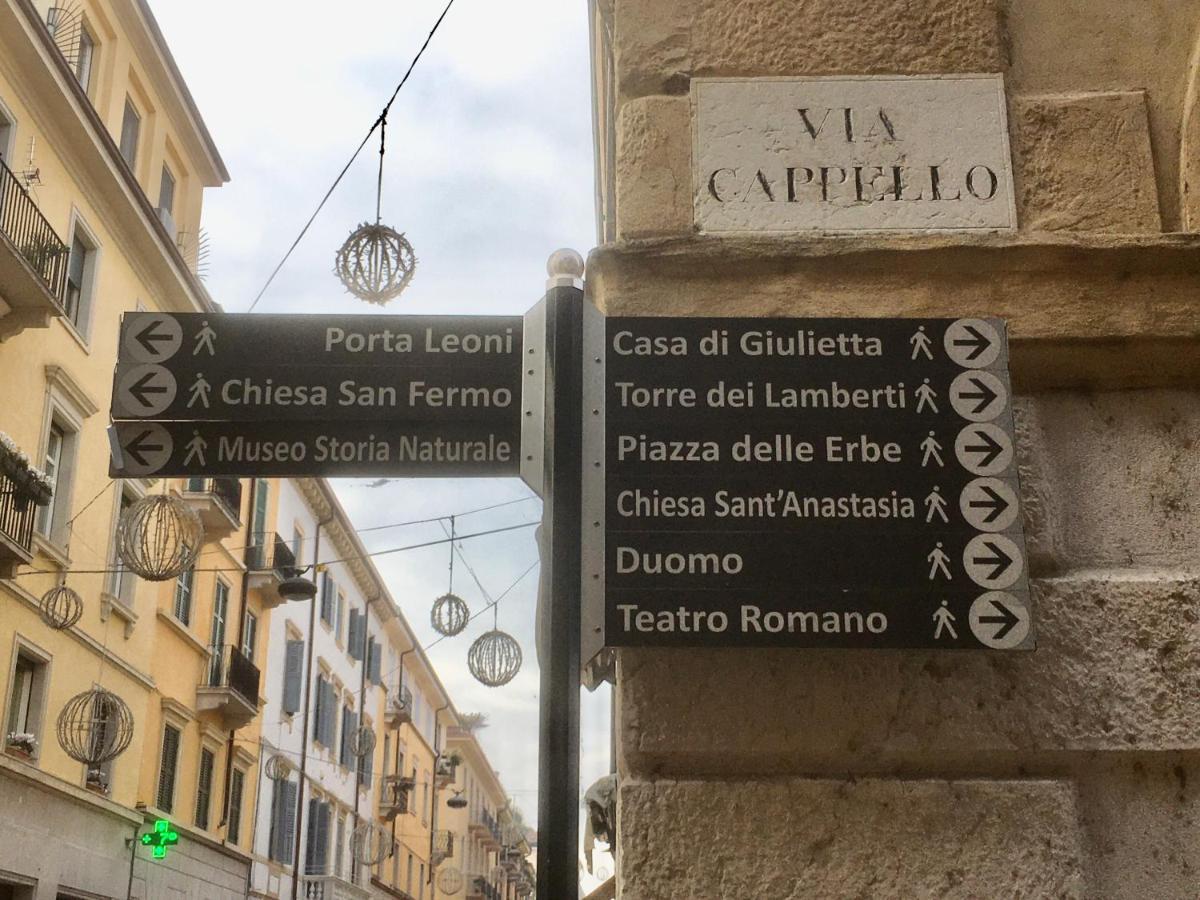 A Due Passi Da Giulietta-Casa Capuleti Apartman Verona Kültér fotó